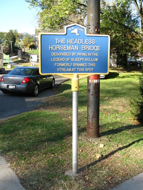 Headless Horseman Bridge Site, North Broadway, Sleepy Hollow, New York