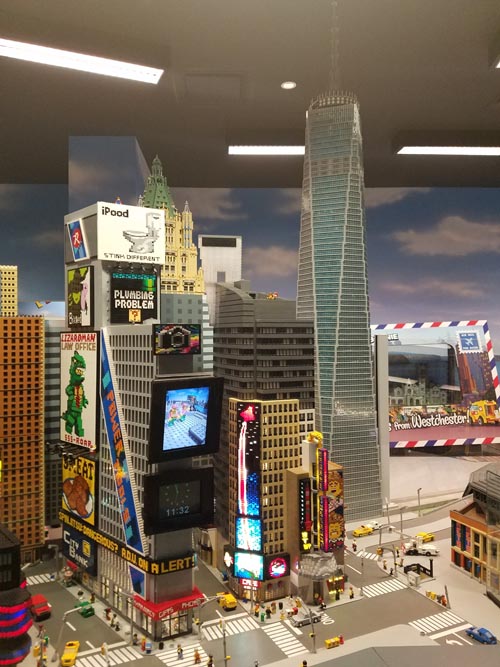 Manhattan Landmarks, LEGOLAND Discovery Center Westchester, Yonkers, New York, March 4, 2018