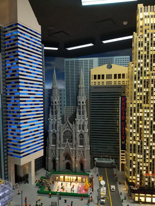 Manhattan Landmarks, LEGOLAND Discovery Center Westchester, Yonkers, New York, March 4, 2018