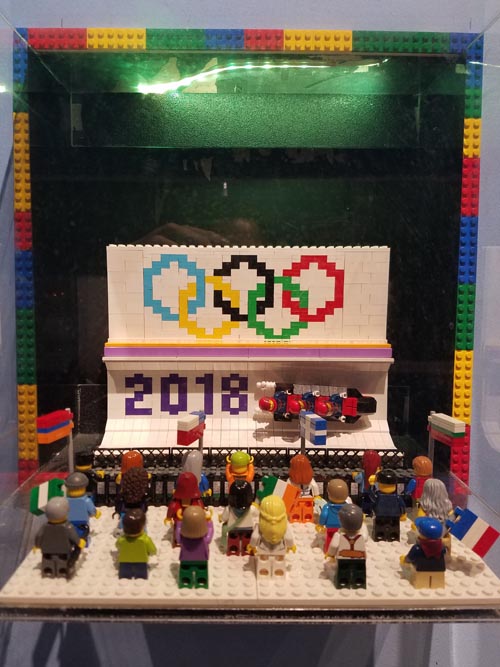 2018 Winter Olympics Build, LEGOLAND Discovery Center Westchester, Yonkers, New York, March 4, 2018