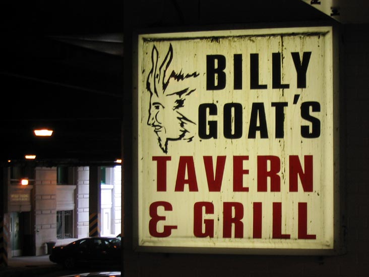 Billy Goat Tavern & Grill, 430 North Michigan Avenue, Chicago, Illinois