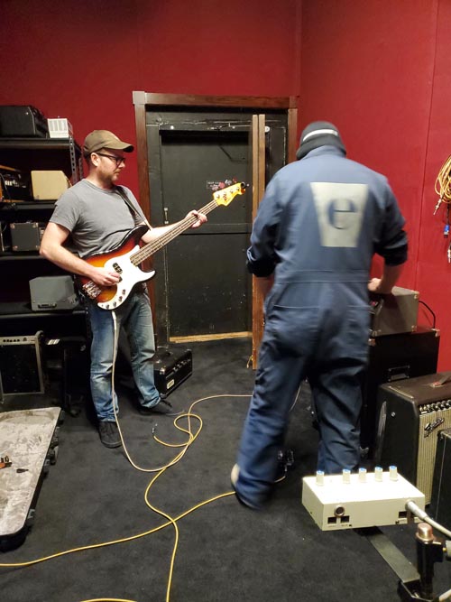 Studio B Dead Room, Electrical Audio, Chicago, Illinois, December 31, 2023