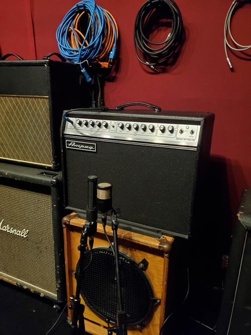 Ampeg GVT52-112 Amplifier, Studio B Dead Room, Electrical Audio, Chicago, Illinois, December 31, 2023