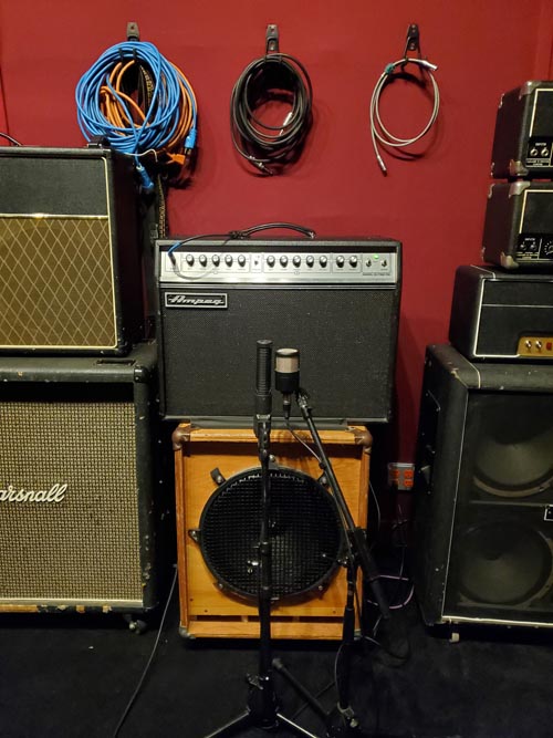 Ampeg GVT52-112 Amplifier, Studio B Dead Room, Electrical Audio, Chicago, Illinois, December 31, 2023
