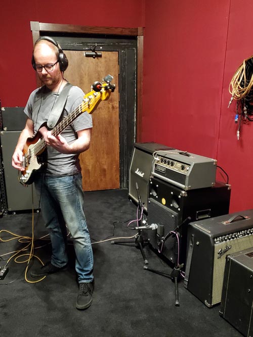 Studio B Dead Room, Electrical Audio, Chicago, Illinois, December 31, 2023