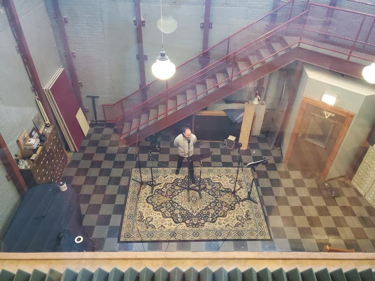 Studio B Live Room From Control Room, Electrical Audio, Chicago, Illinois, December 31, 2023