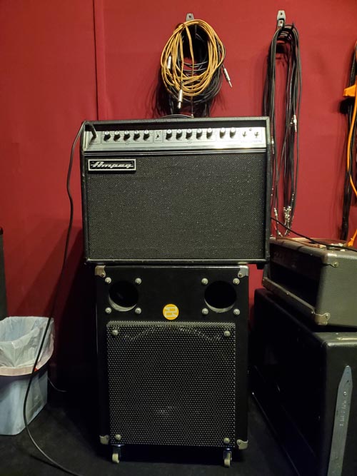 Ampeg GVT52-112 Amplifier, Studio B Dead Room, Electrical Audio, Chicago, Illinois, December 31, 2023