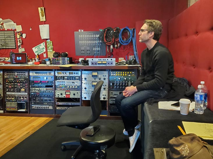 Studio B Control Room, Electrical Audio, Chicago, Illinois, December 31, 2023