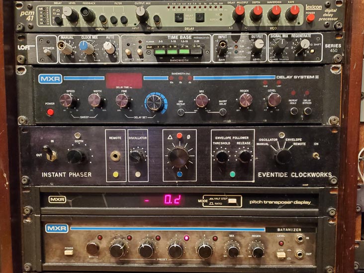 Studio B Control Room, Electrical Audio, Chicago, Illinois, December 31, 2023