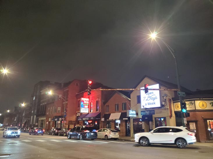 Pequod's Pizza, 2207 North Clybourn Avenue, Chicago, Illinois, December 30, 2023