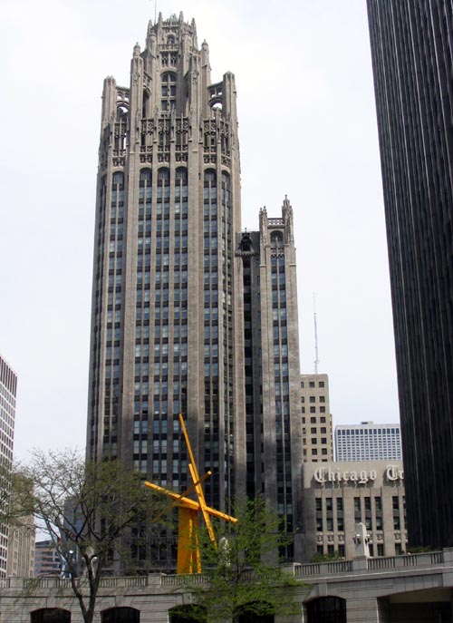 Tribune Tower, Chicago Architecture Foundation River Tour, Chicago, Illinois