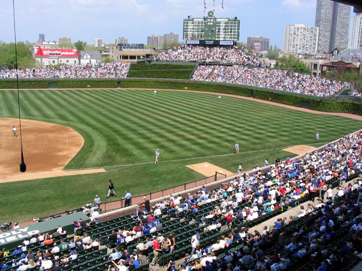 Outfield, Wrigley Field, Chicago, Illinois