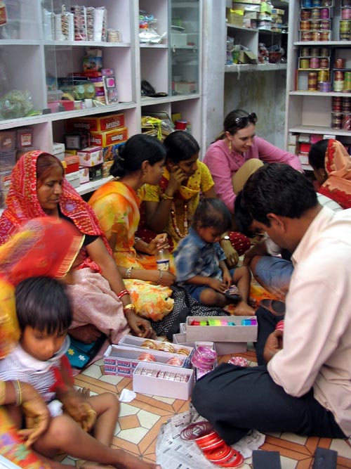 Bangle Shop, Deogarh, Rajasthan, India