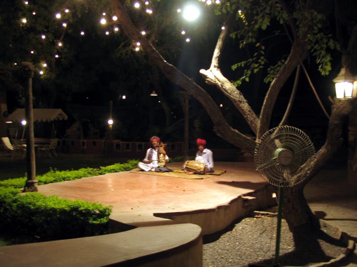 Entertainment, Garden Restaurant, Ajit Bhawan, Airport Road, Jodhpur, Rajasthan, India