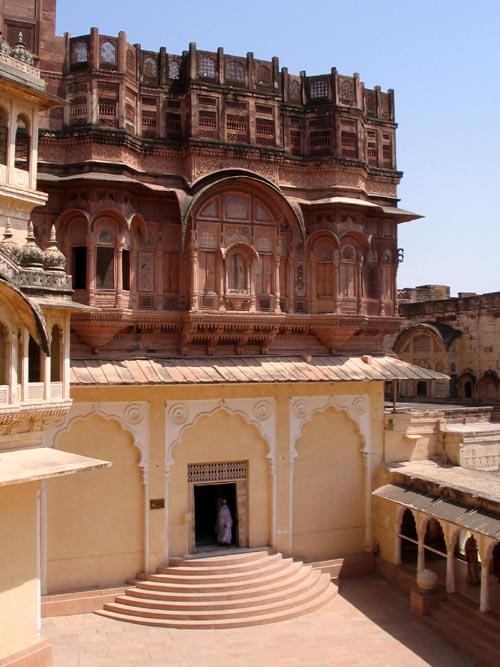 View From The Cradle Gallery, Mehrangarh, Jodhpur, Rajasthan, India