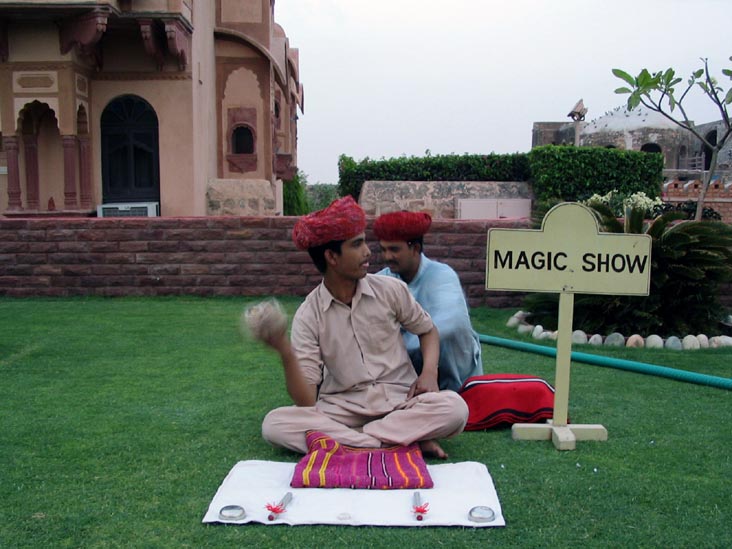 Magic Show, Khimsar Fort, Khimsar, Rajasthan, India