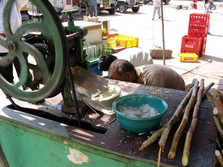Sugar Cane Juice, Khinwsar, Rajasthan, India
