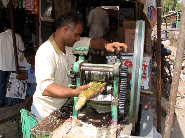 Sugar Cane Juice, Khinwsar, Rajasthan, India