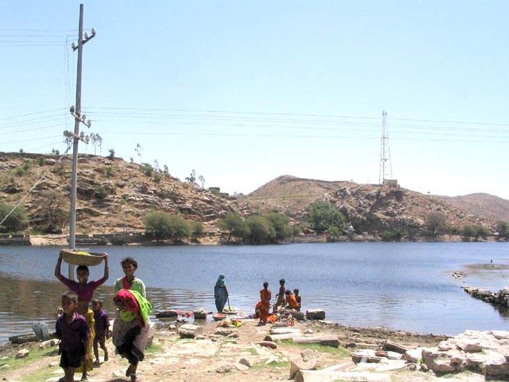 Lake, Nagda, Rajasthan, India