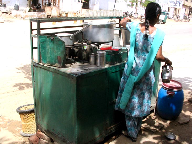 Chai Tea Stand, Pushkar, Rajasthan, India
