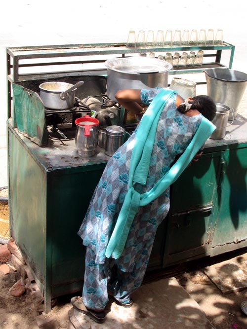 Chai Tea Stand, Pushkar, Rajasthan, India
