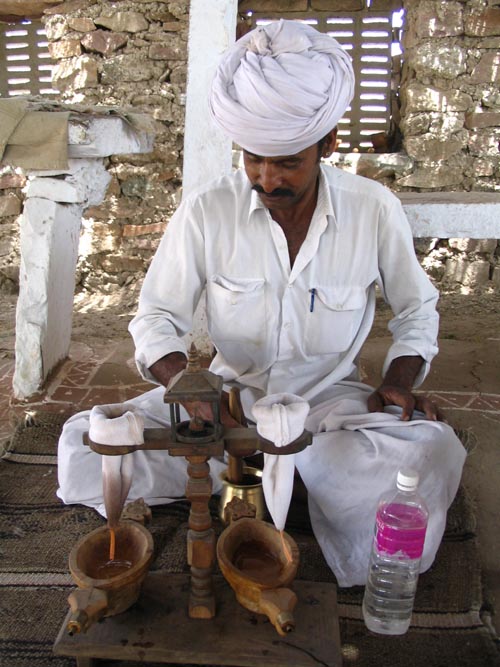 Opium Ceremony, Salawas, Rajasthan, India