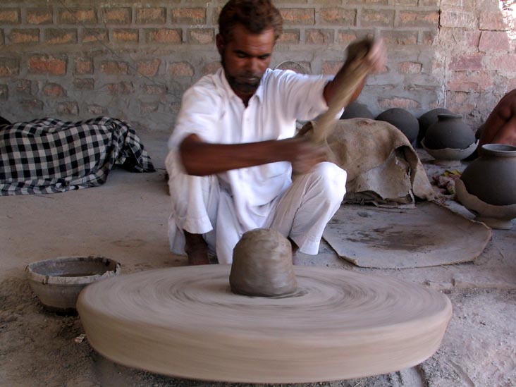 Wheel, Pottery Workshop, Salawas, Rajasthan, India