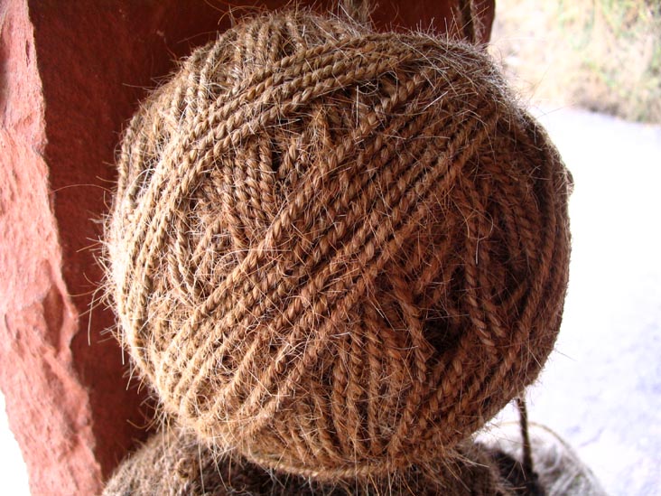 Camel Wool, Roopraj Durries, Salawas, Rajasthan, India