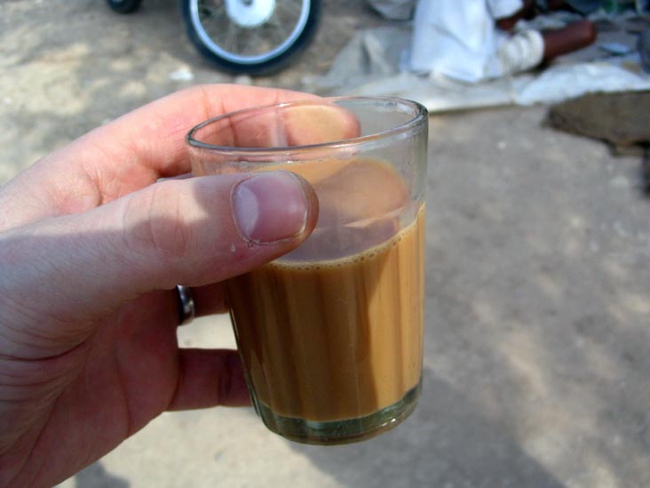 Chai Tea, Roadside Tea Stand Between Nasirabad And Mangliawas, Rajasthan, India