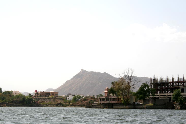 Monsoon Palace, Boat Ride, Lake Pichola, Udaipur, Rajasthan, India
