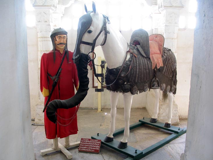 Chetak Gallery, City Palace, Udaipur, Rajasthan, India
