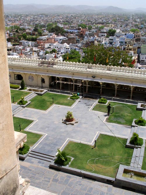 Manak Chowk, City Palace, Udaipur, Rajasthan, India