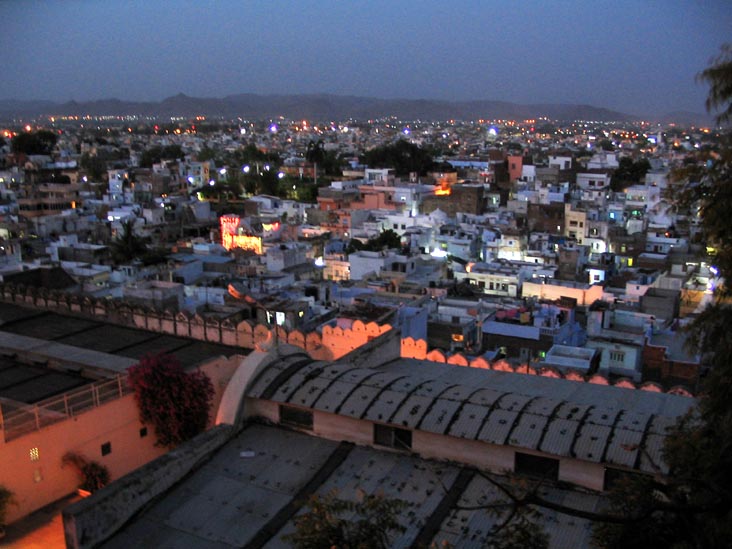 Udaipur From Shiv Niwas Palace Hotel, Udaipur, Rajasthan, India