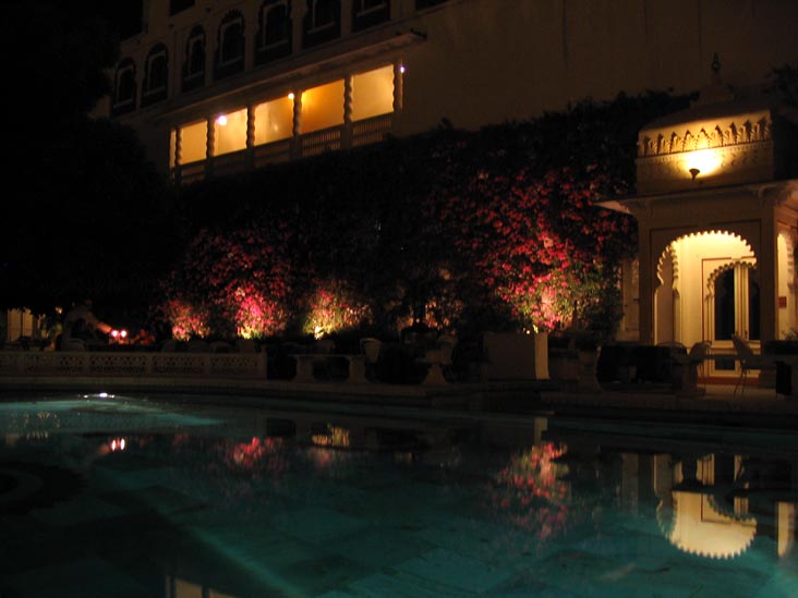 Pool, Shiv Niwas Palace Hotel, Udaipur, Rajasthan, India