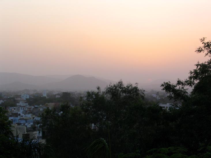 Sunrise, Shiv Niwas Palace Hotel, Udaipur, Rajasthan, India