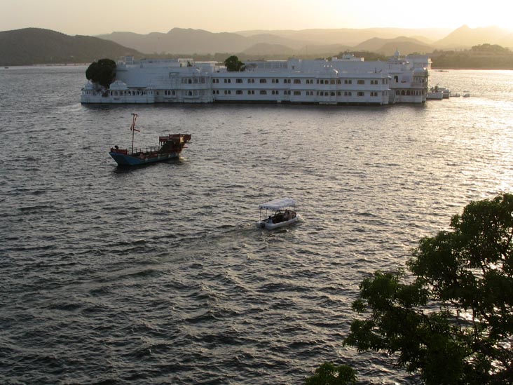 Lake Palace From Sunset Terrace, Udaipur, Rajasthan, India