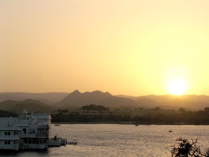 Sunset Terrace, Udaipur, Rajasthan, India
