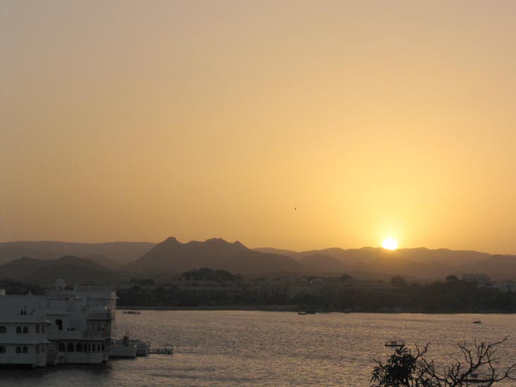 Sunset Terrace, Udaipur, Rajasthan, India