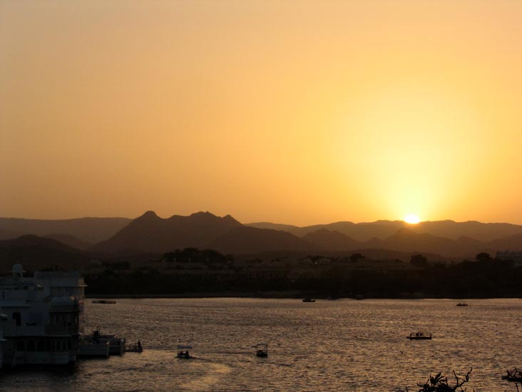 Sunset Terrace, Udaipur, Rajasthan, India