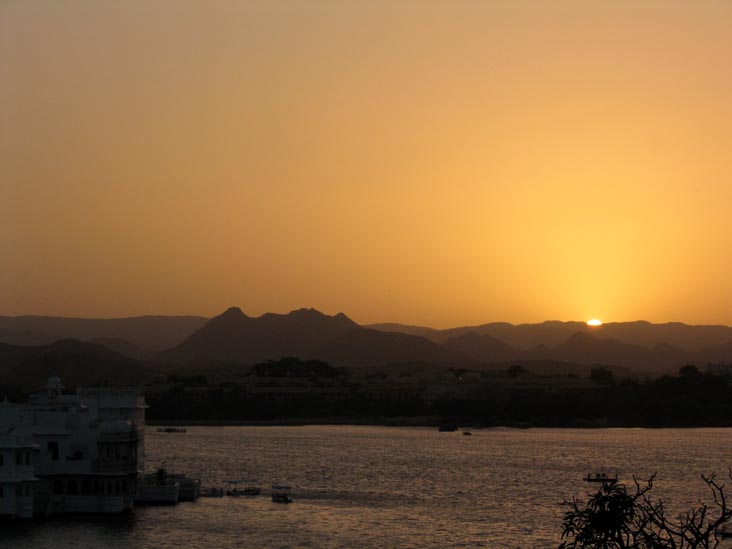 Sunset Terrace, Udaipur, Rajasthan, India