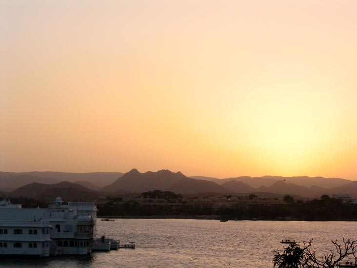 Sunset Terrace, Udaipur, Rajasthan, India