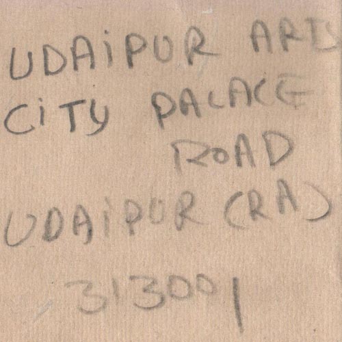 Address, Udaipur Arts, City Palace Road, Udaipur, Rajasthan, India