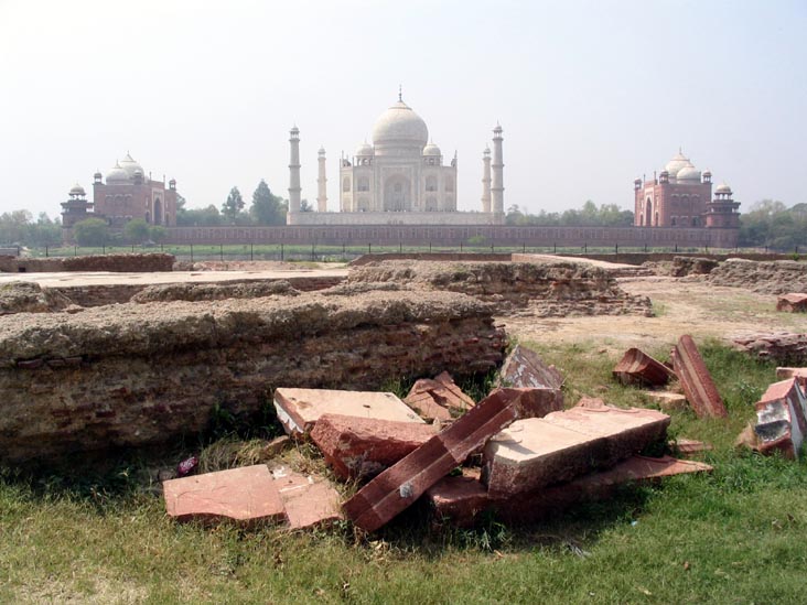Taj Mahal, Mehtab Bagh, Agra, Uttar Pradesh, India