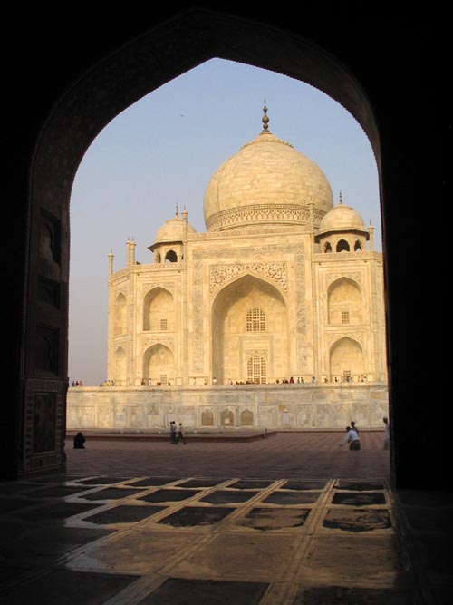 Taj Mahal From Mosque, Taj Mahal, Agra, Uttar Pradesh, India