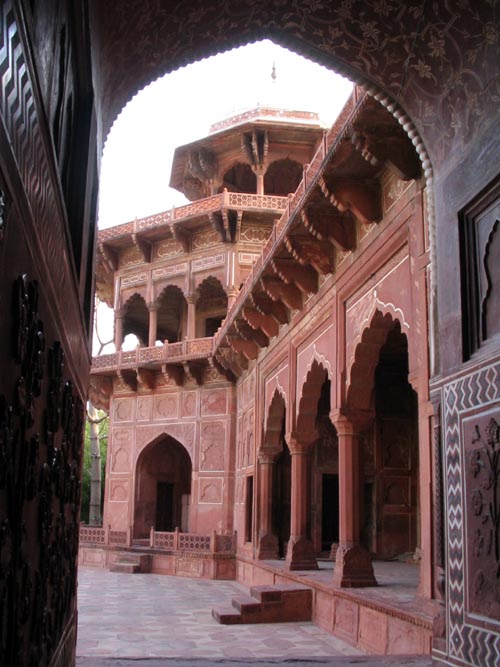 Mosque, Taj Mahal, Agra, Uttar Pradesh, India