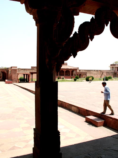 View From The Treasury, Fatehpur Sikri, Uttar Pradesh, India