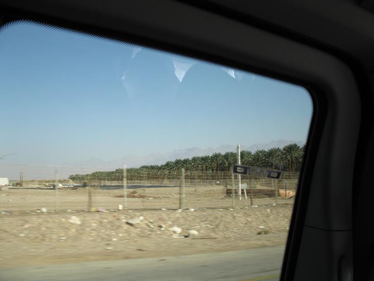 Route 109 Approaching Yitzhak Rabin/Arava Border Crossing, Eilat, Israel