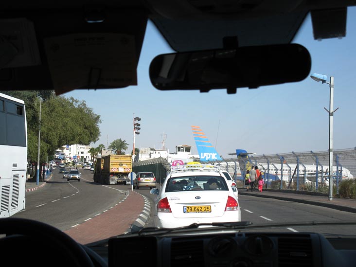 Route 90 at Eilat Airport, Eilat, Israel