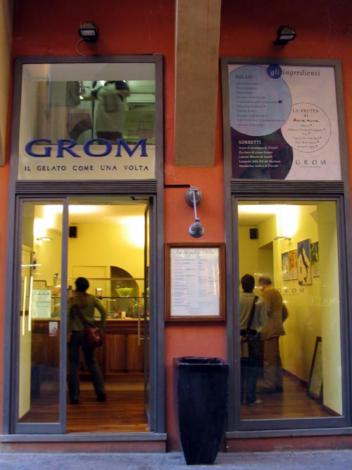 Grom, Via d'Azeglio, 13, Bologna, Emilia-Romagna, Italy