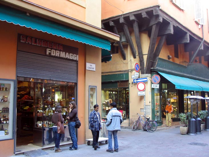 Via Clavature at Via Drapperie, Bologna, Emilia-Romagna, Italy